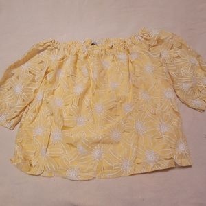 Yellow blouse